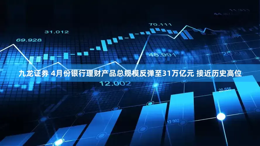 九龙证券 4月份银行理财产品总规模反弹至31万亿元 接近历史高位